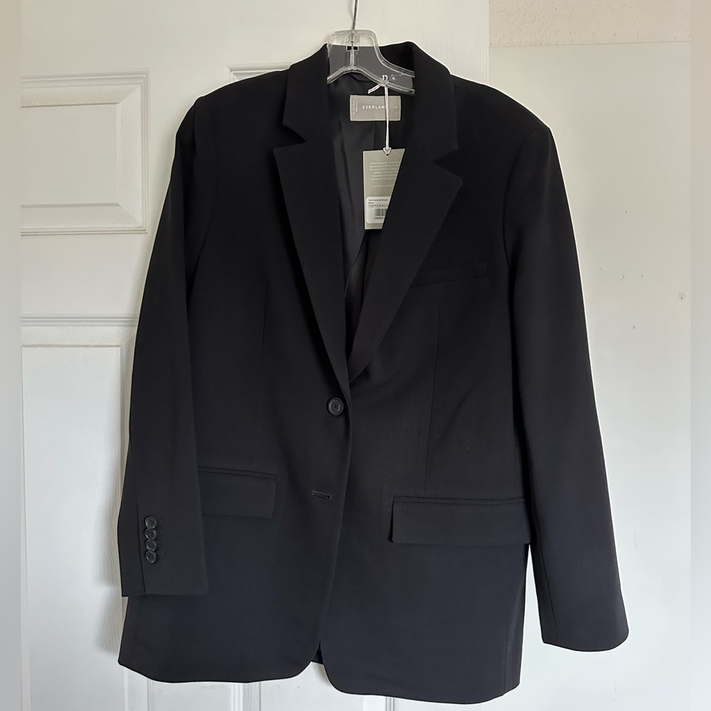 Everlane the oversized blazer NWT Size 6 black